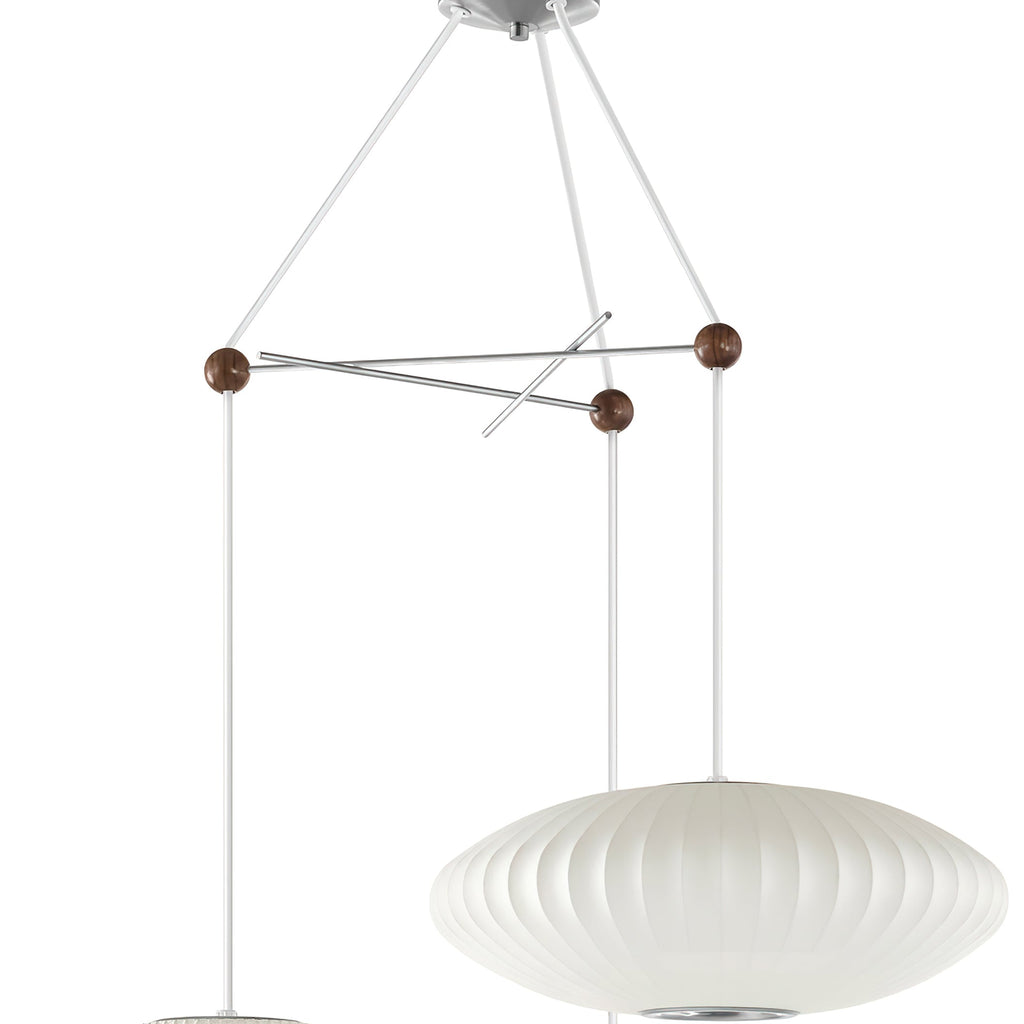 Lunar Suspension Moderne en Soie - Neutralighting