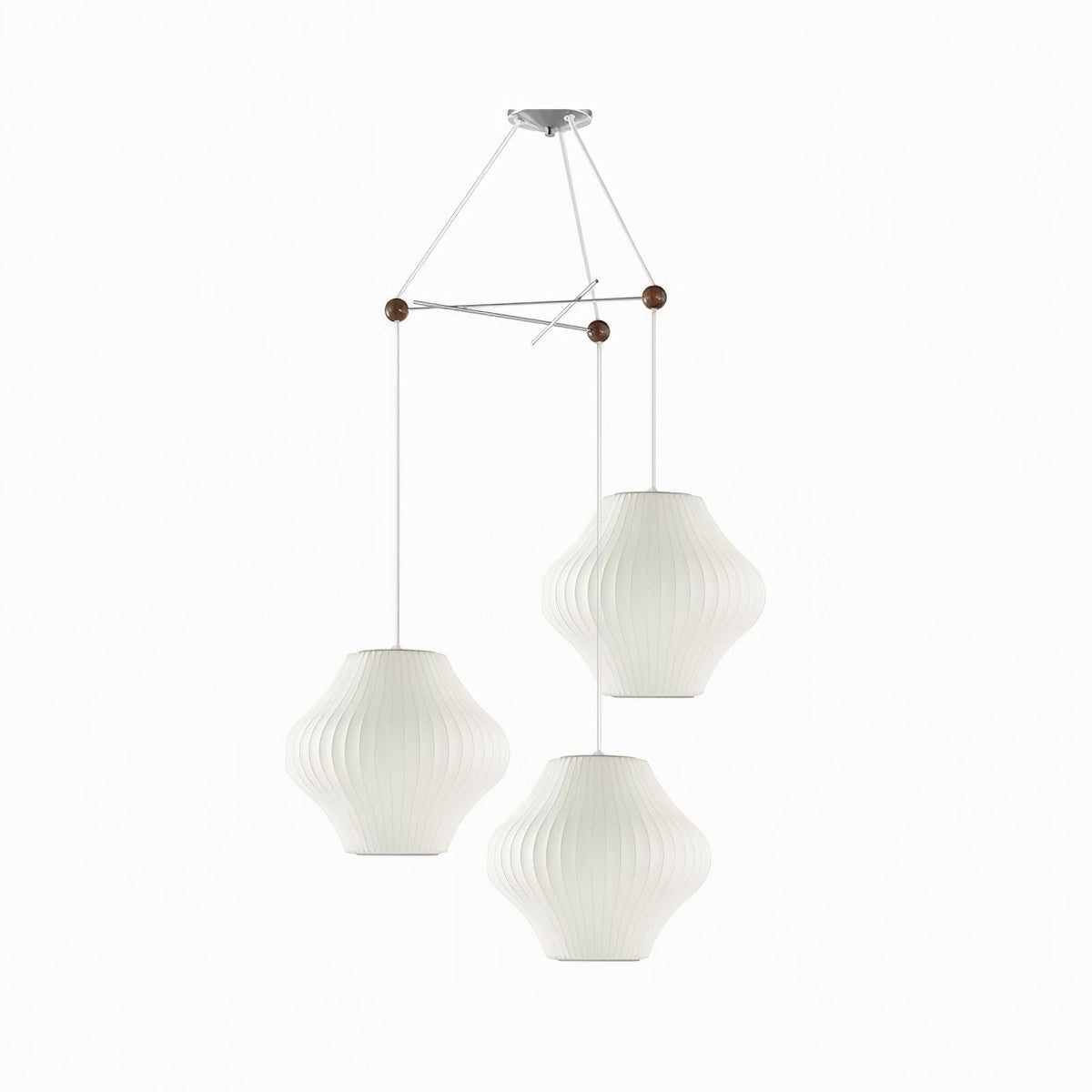 Lunar Suspension Moderne en Soie - Neutralighting