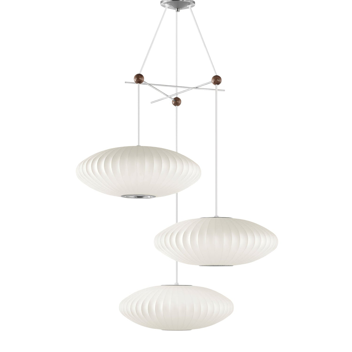 Lunar Suspension Moderne en Soie - Neutralighting