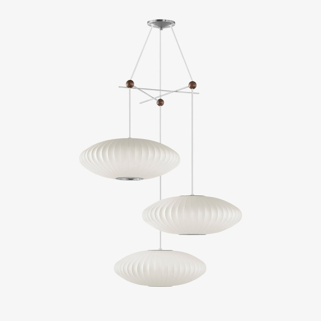 Lunar Suspension Moderne en Soie - Neutralighting