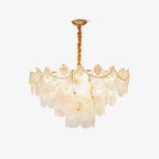Lustra Chandelier Perle Verre Coquille - Neutralighting