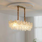 Lustra Chandelier Perle Verre Coquille - Neutralighting