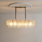 Lustra Chandelier Perle Verre Coquille - Neutralighting