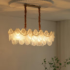 Lustra Chandelier Perle Verre Coquille - Neutralighting
