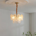 Lustra Chandelier Perle Verre Coquille - Neutralighting