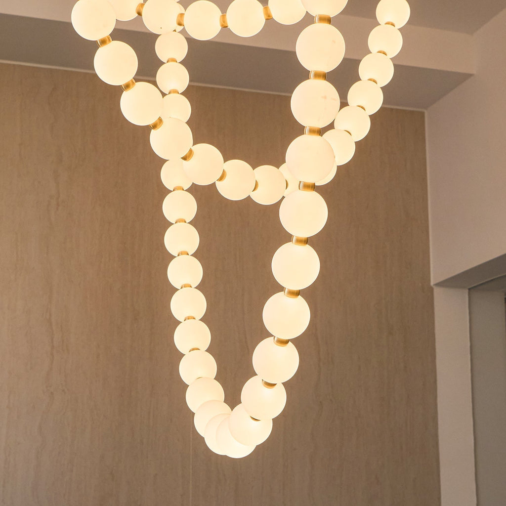 Zalvarin Chandelier Sputnik en Laiton - Neutralighting