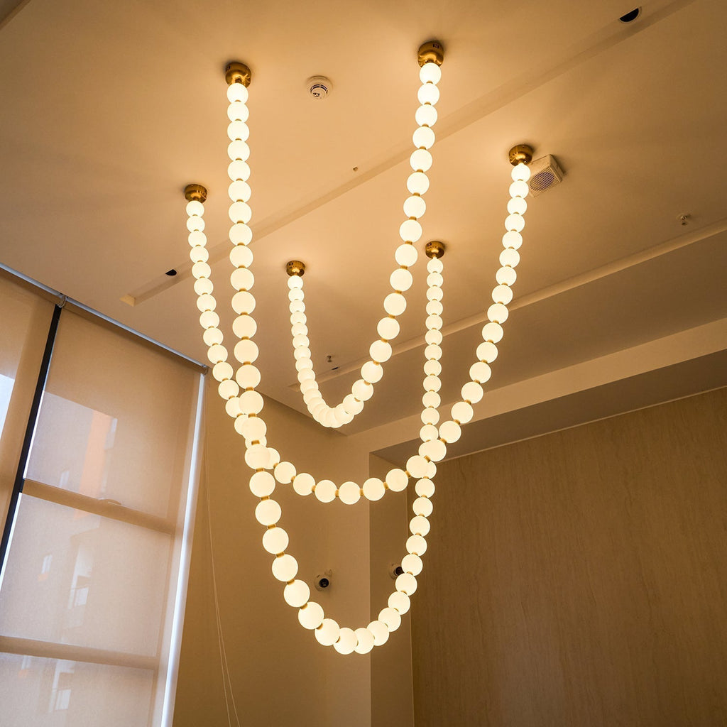 Zalvarin Chandelier Sputnik en Laiton - Neutralighting