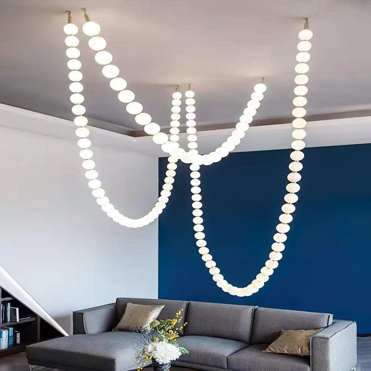 Zalvarin Chandelier Sputnik en Laiton - Neutralighting