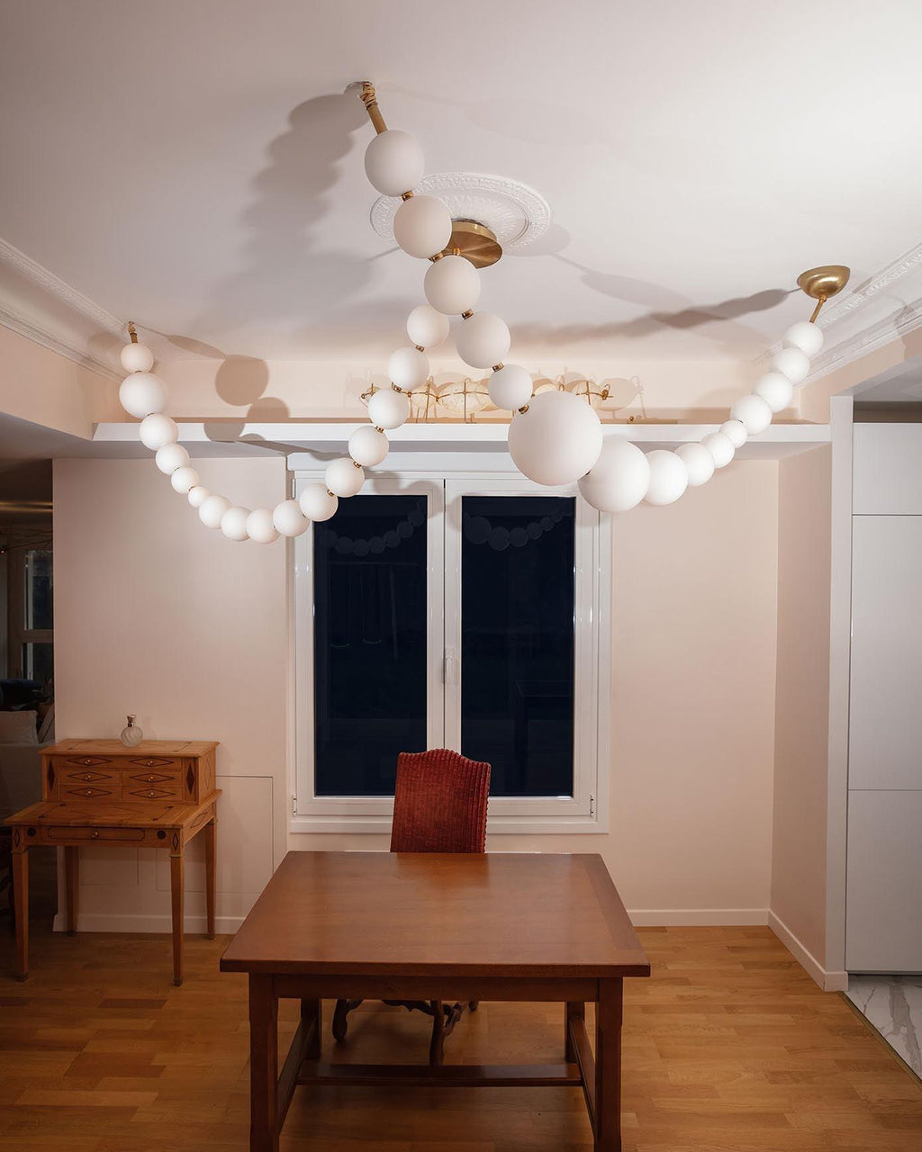 Zalvarin Chandelier Sputnik en Laiton - Neutralighting