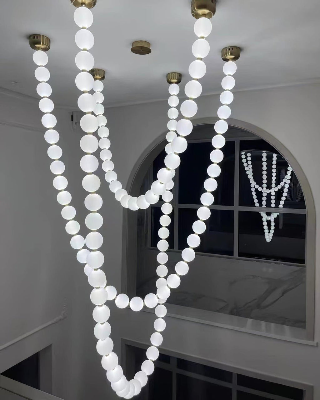 Zalvarin Chandelier Sputnik en Laiton - Neutralighting