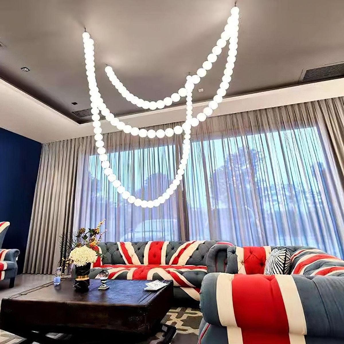 Zalvarin Chandelier Sputnik en Laiton - Neutralighting