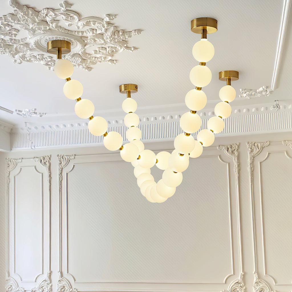 Zalvarin Chandelier Sputnik en Laiton - Neutralighting