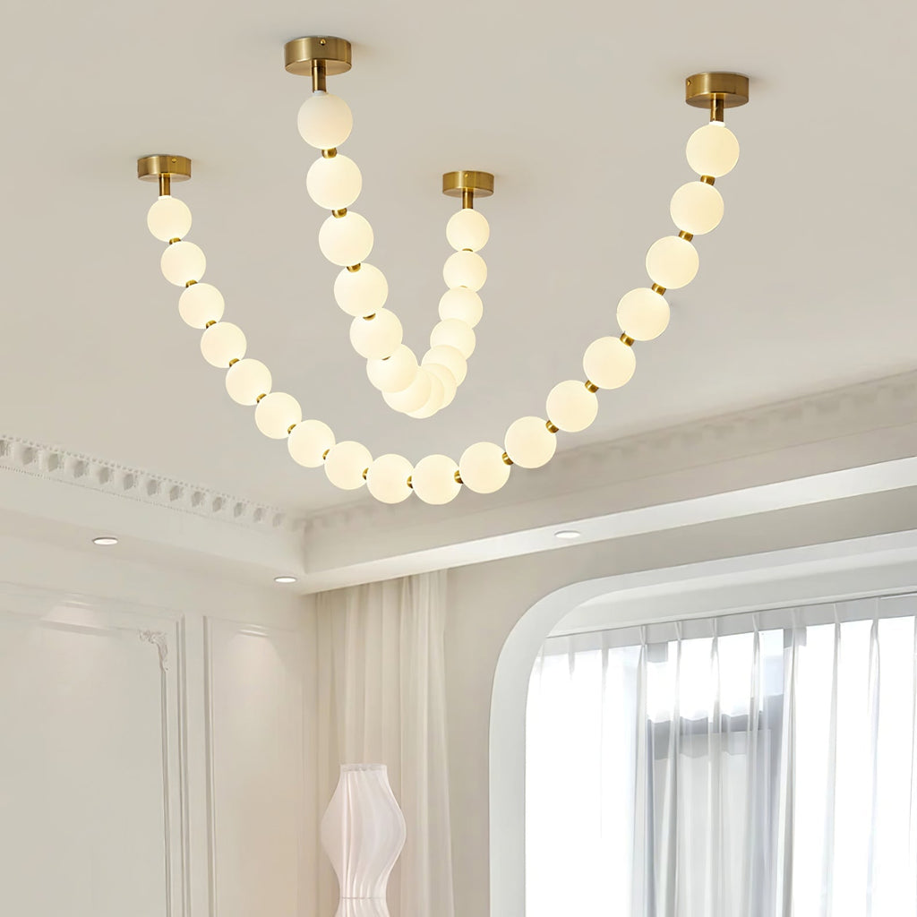Zalvarin Chandelier Sputnik en Laiton - Neutralighting