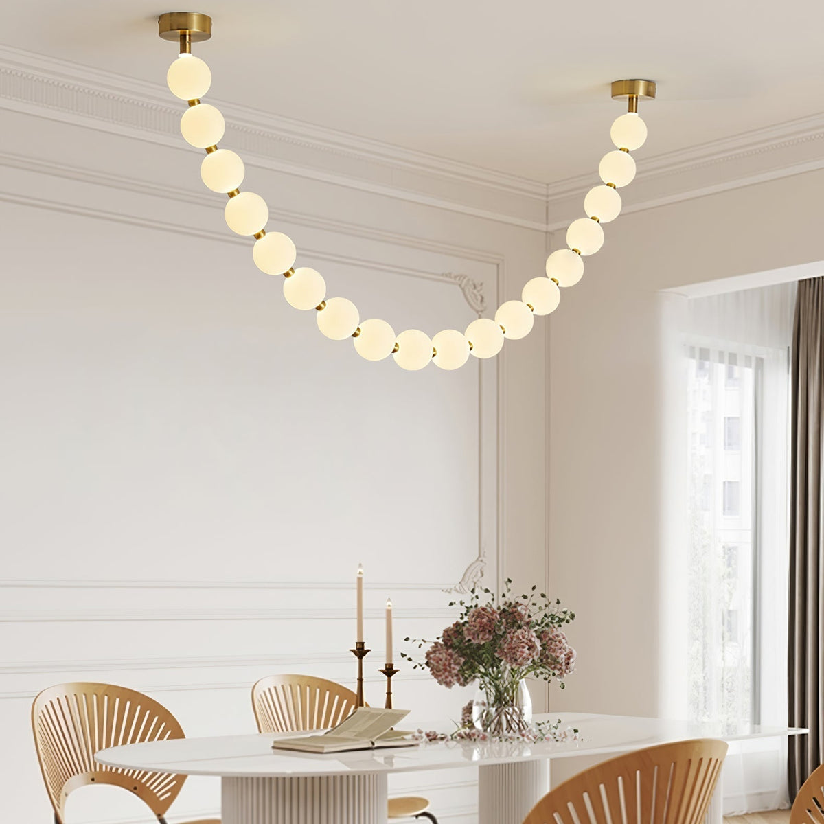 Zalvarin Chandelier Sputnik en Laiton - Neutralighting