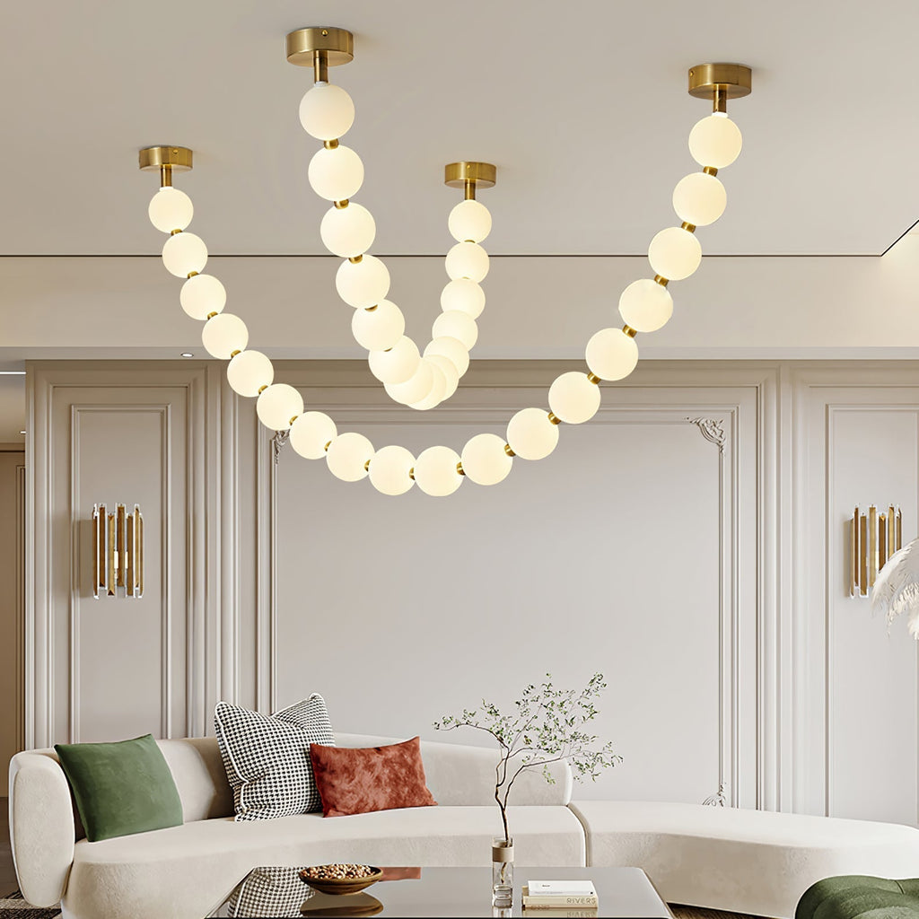Zalvarin Chandelier Sputnik en Laiton - Neutralighting