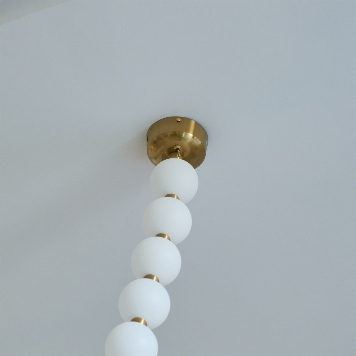 Icarara Lustre Verre Collier De Perles Moderne - Neutralighting