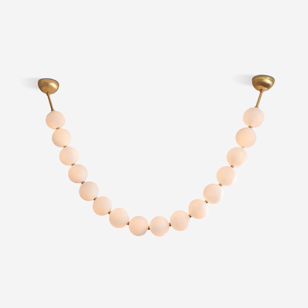Petal Chandelier Collier de Perles Luxueux - Neutralighting