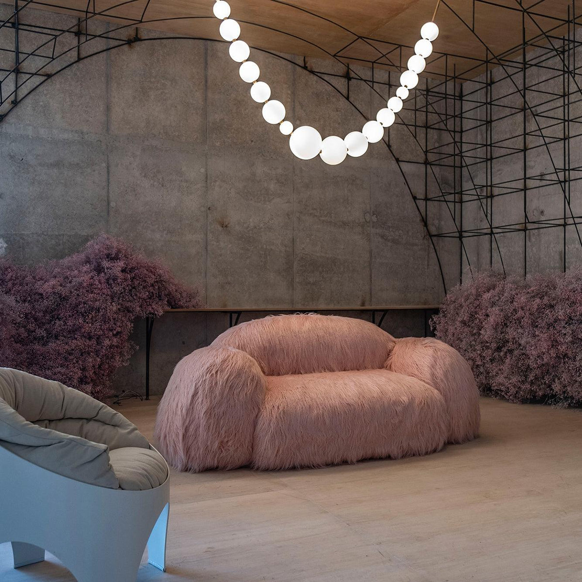 Petal Chandelier Collier de Perles Luxueux - Neutralighting