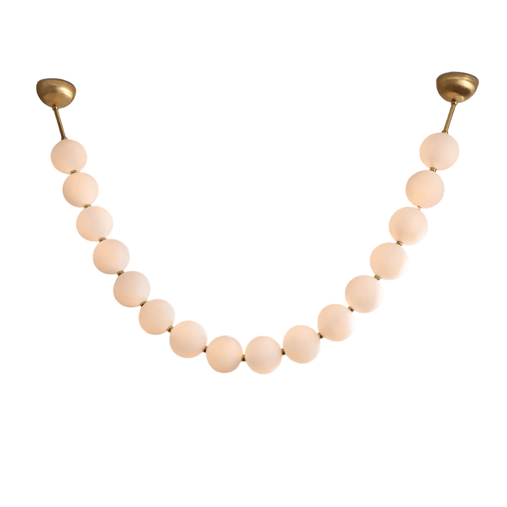 Petal Chandelier Collier de Perles Luxueux - Neutralighting