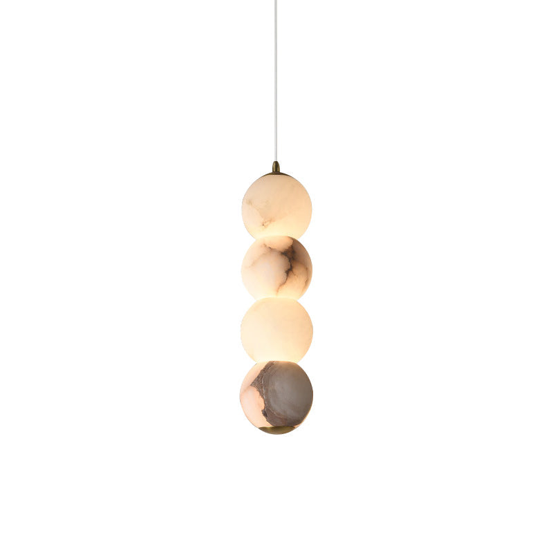 Elore Suspension Perles Albâtre Minimaliste - Neutralighting