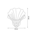 Applique murale Pearl Shell Élégante - Neutralighting