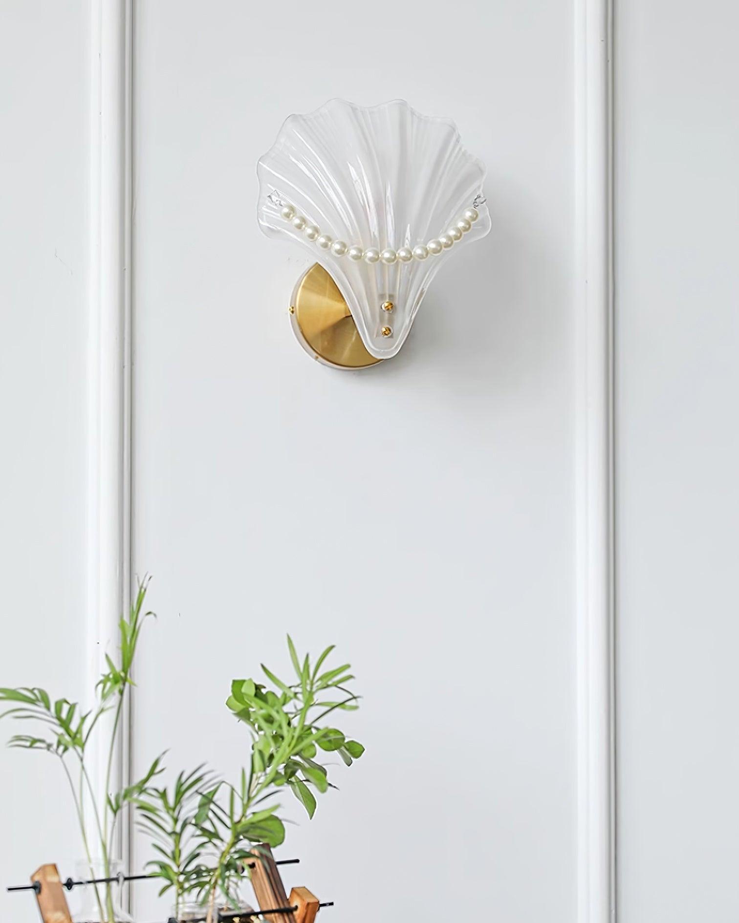 Applique murale Pearl Shell Élégante - Neutralighting