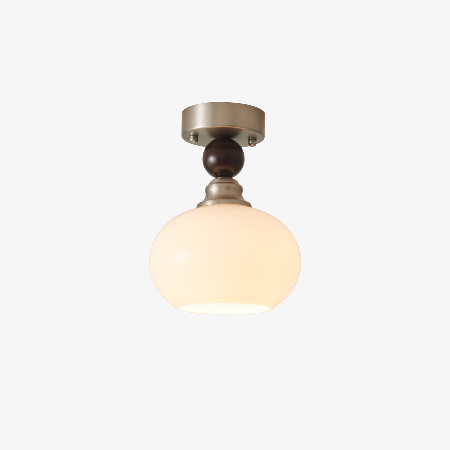 Ivcarila Plafonnier en Verre Perle Sphère Minimaliste Moderne - Neutralighting
