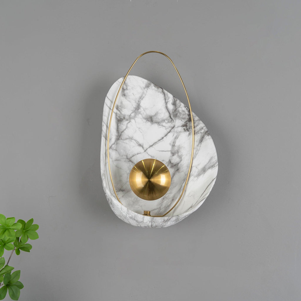 Vethaora Applique Murale en Résine Perle Art Nordique Premium - Neutralighting