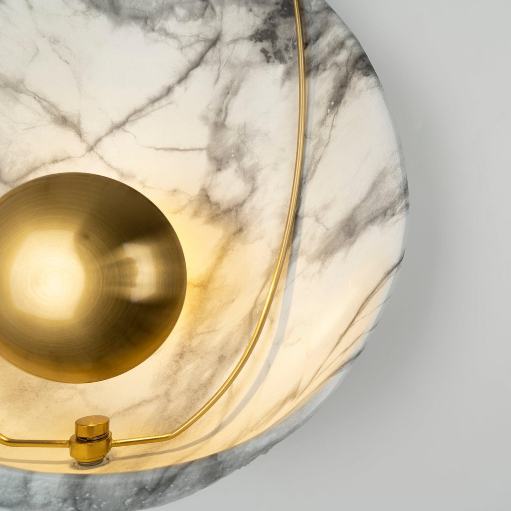 Vethaora Applique Murale en Résine Perle Art Nordique Premium - Neutralighting