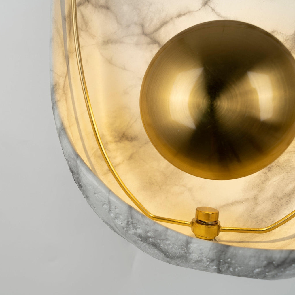 Vethaora Applique Murale en Résine Perle Art Nordique Premium - Neutralighting