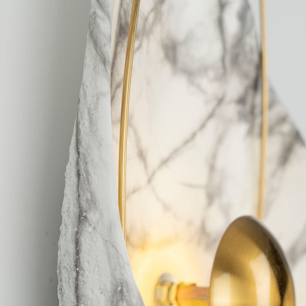 Vethaora Applique Murale en Résine Perle Art Nordique Premium - Neutralighting