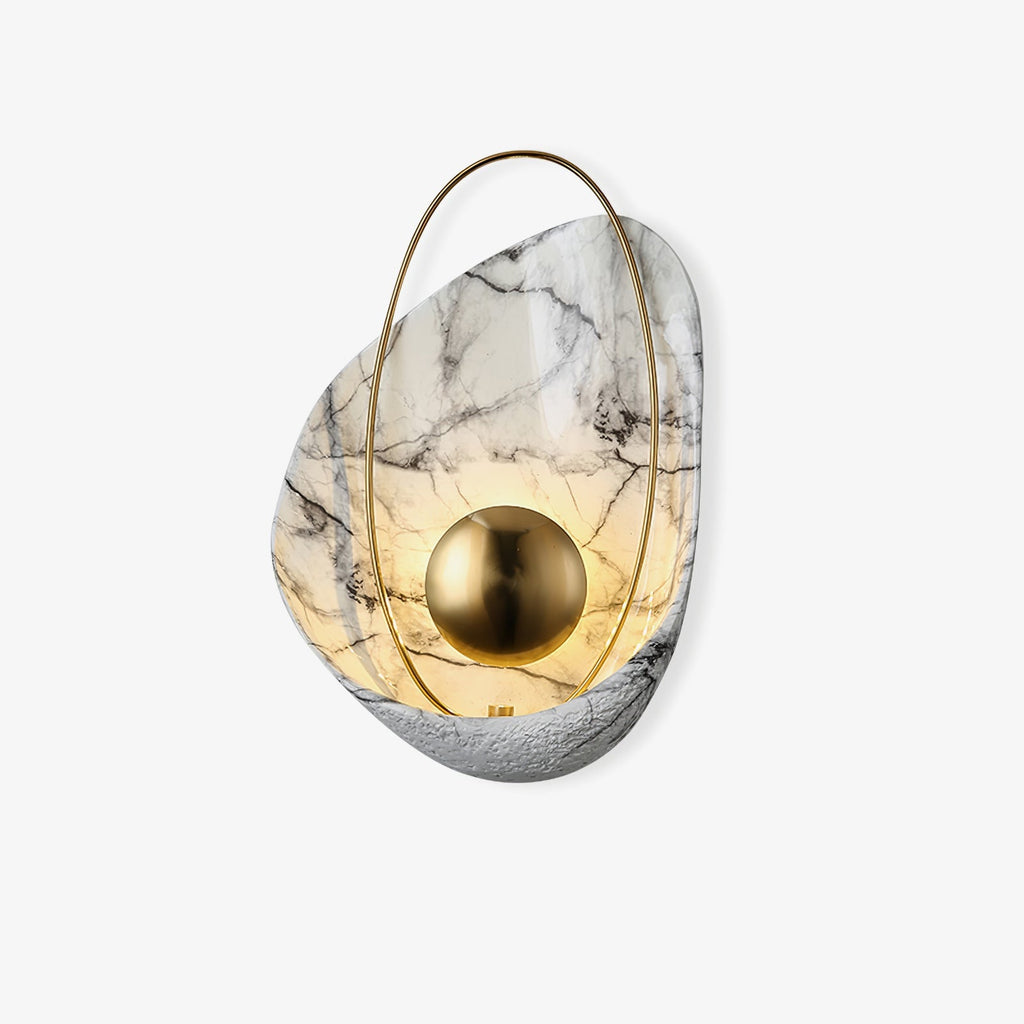 Vethaora Applique Murale en Résine Perle Art Nordique Premium - Neutralighting