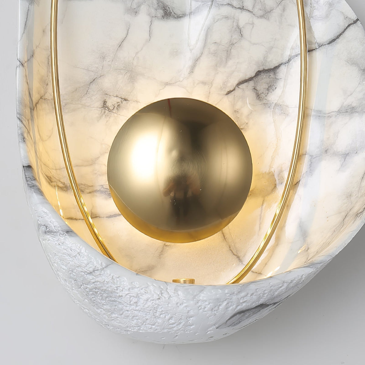 Vethaora Applique Murale en Résine Perle Art Nordique Premium - Neutralighting
