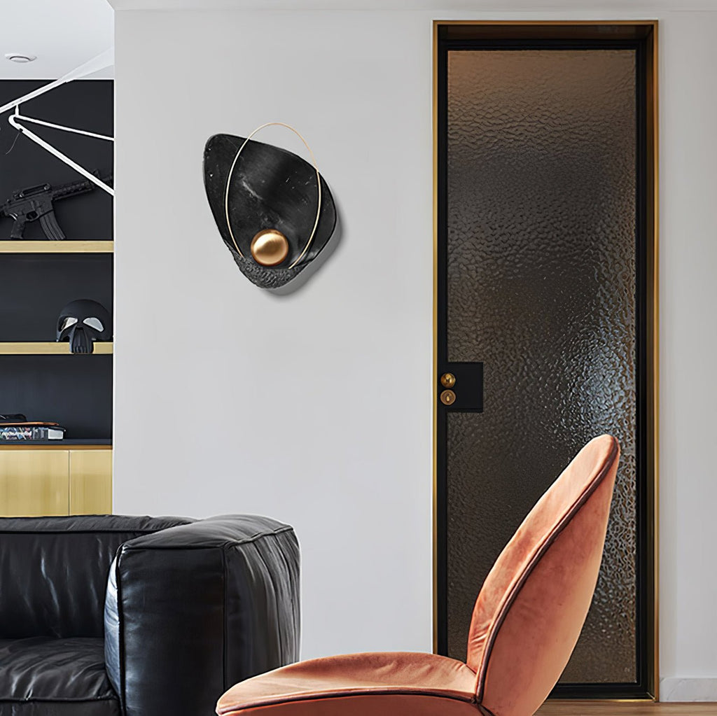 Vethaora Applique Murale en Résine Perle Art Nordique Premium - Neutralighting