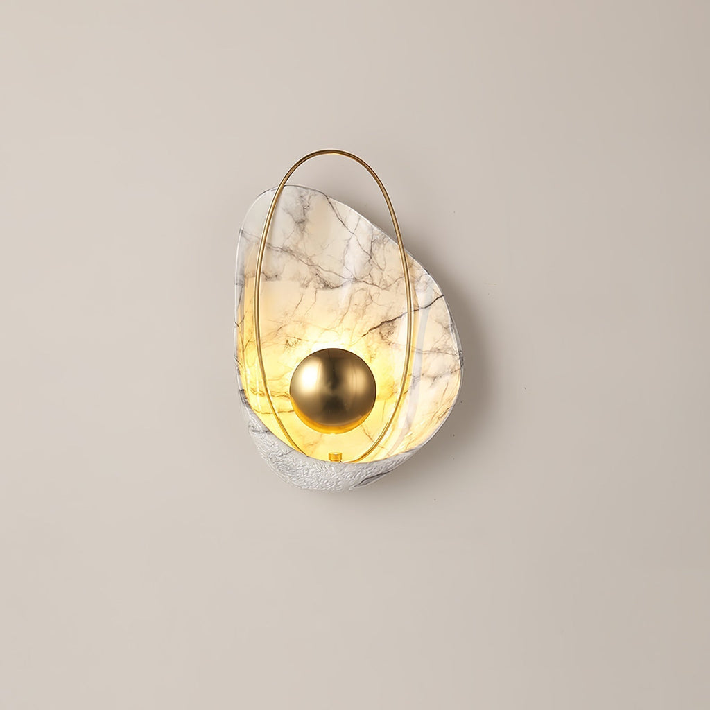 Vethaora Applique Murale en Résine Perle Art Nordique Premium - Neutralighting