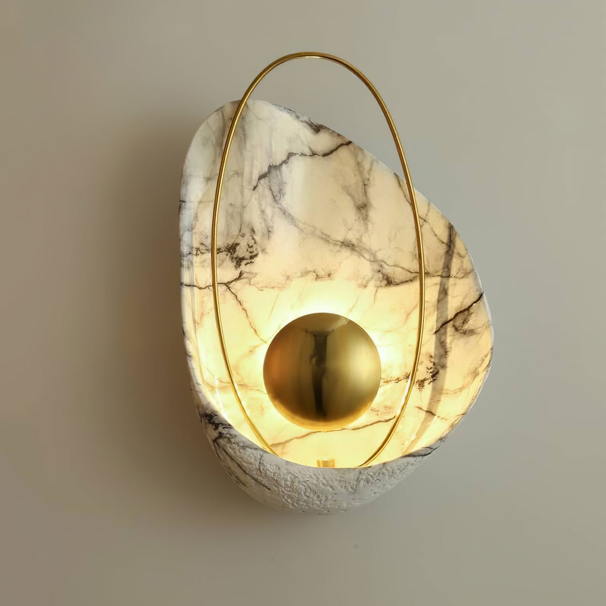Vethaora Applique Murale en Résine Perle Art Nordique Premium - Neutralighting