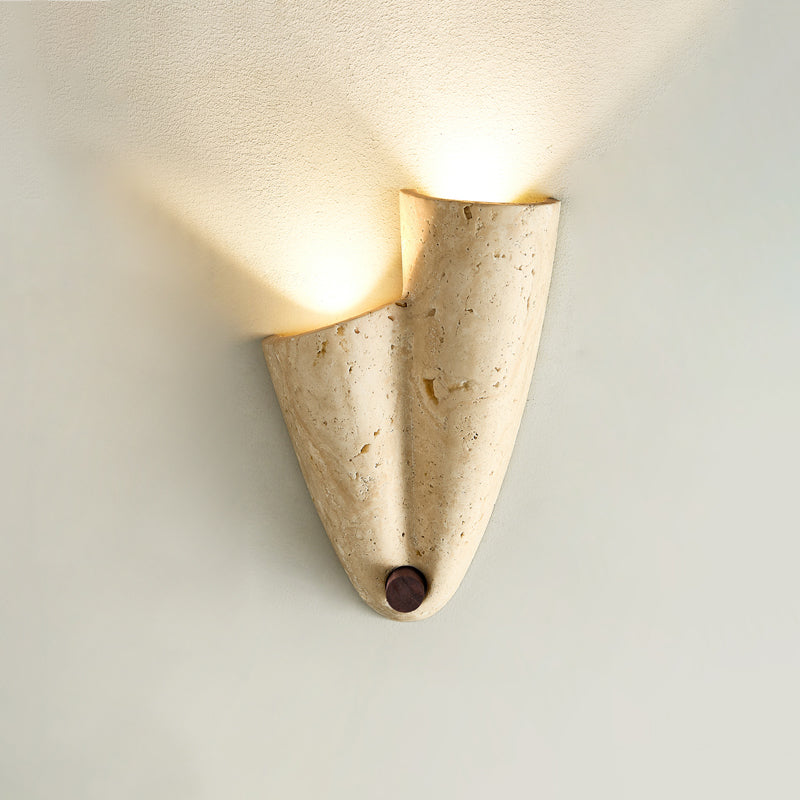 Vidoros Applique Murale Travertin Minimaliste Moderne - Neutralighting