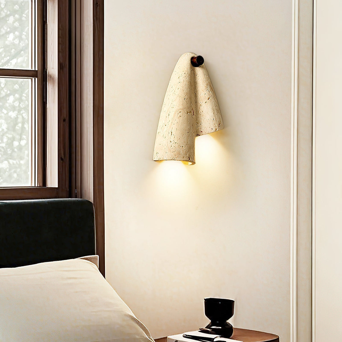 Vidoros Applique Murale Travertin Minimaliste Moderne - Neutralighting
