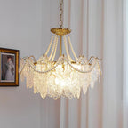 Lustra Chandelier en Perles et Verre Luxe - Neutralighting