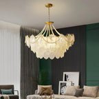 Lustra Chandelier en Perles et Verre Luxe - Neutralighting