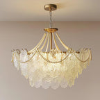 Lustra Chandelier en Perles et Verre Luxe - Neutralighting
