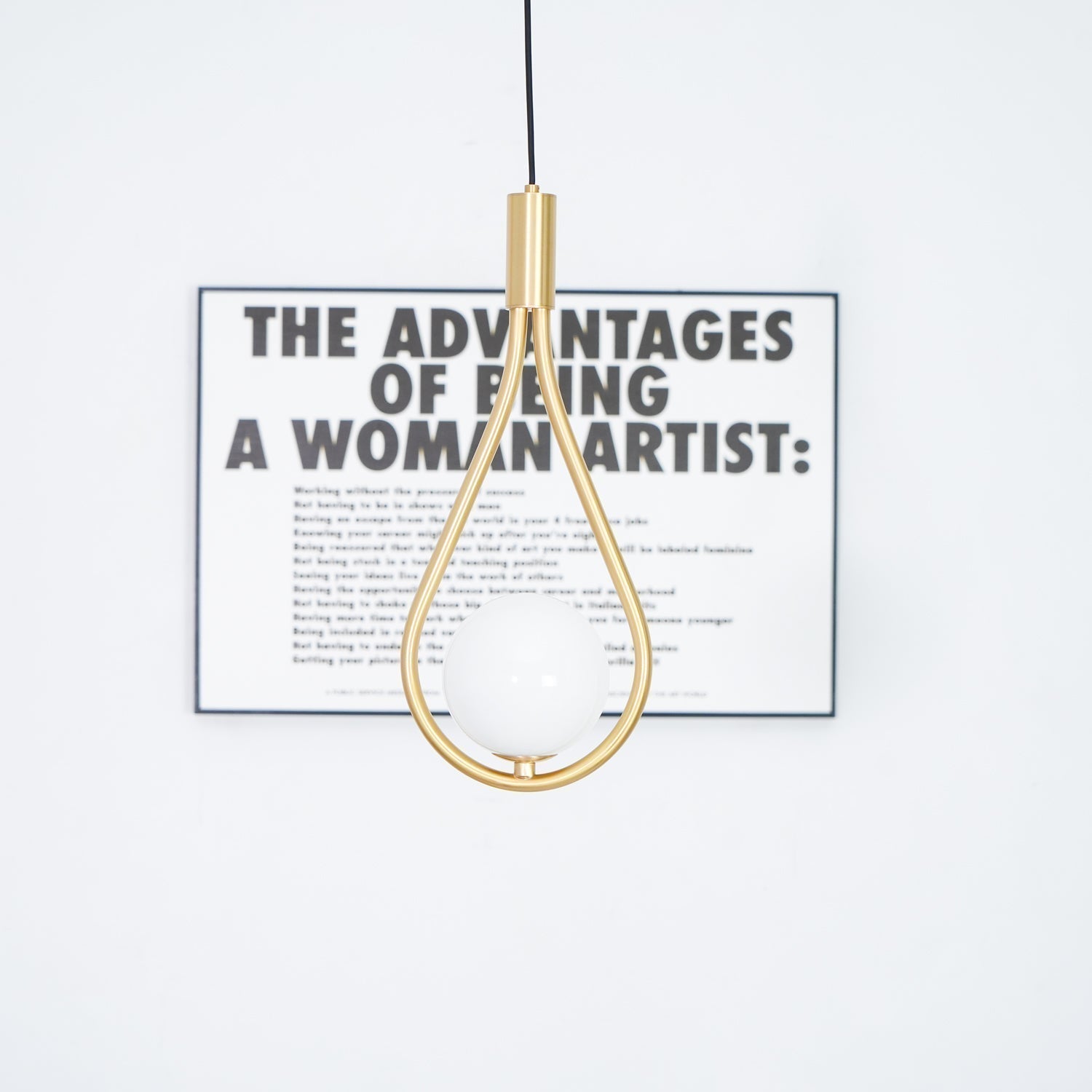 Droplet Lampe Pendante en Laiton Moderne - Neutralighting