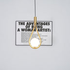 Droplet Lampe Pendante en Laiton Moderne - Neutralighting