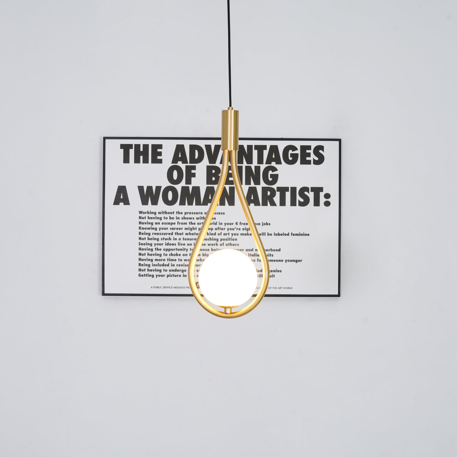 Droplet Lampe Pendante en Laiton Moderne - Neutralighting