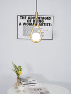 Droplet Lampe Pendante en Laiton Moderne - Neutralighting