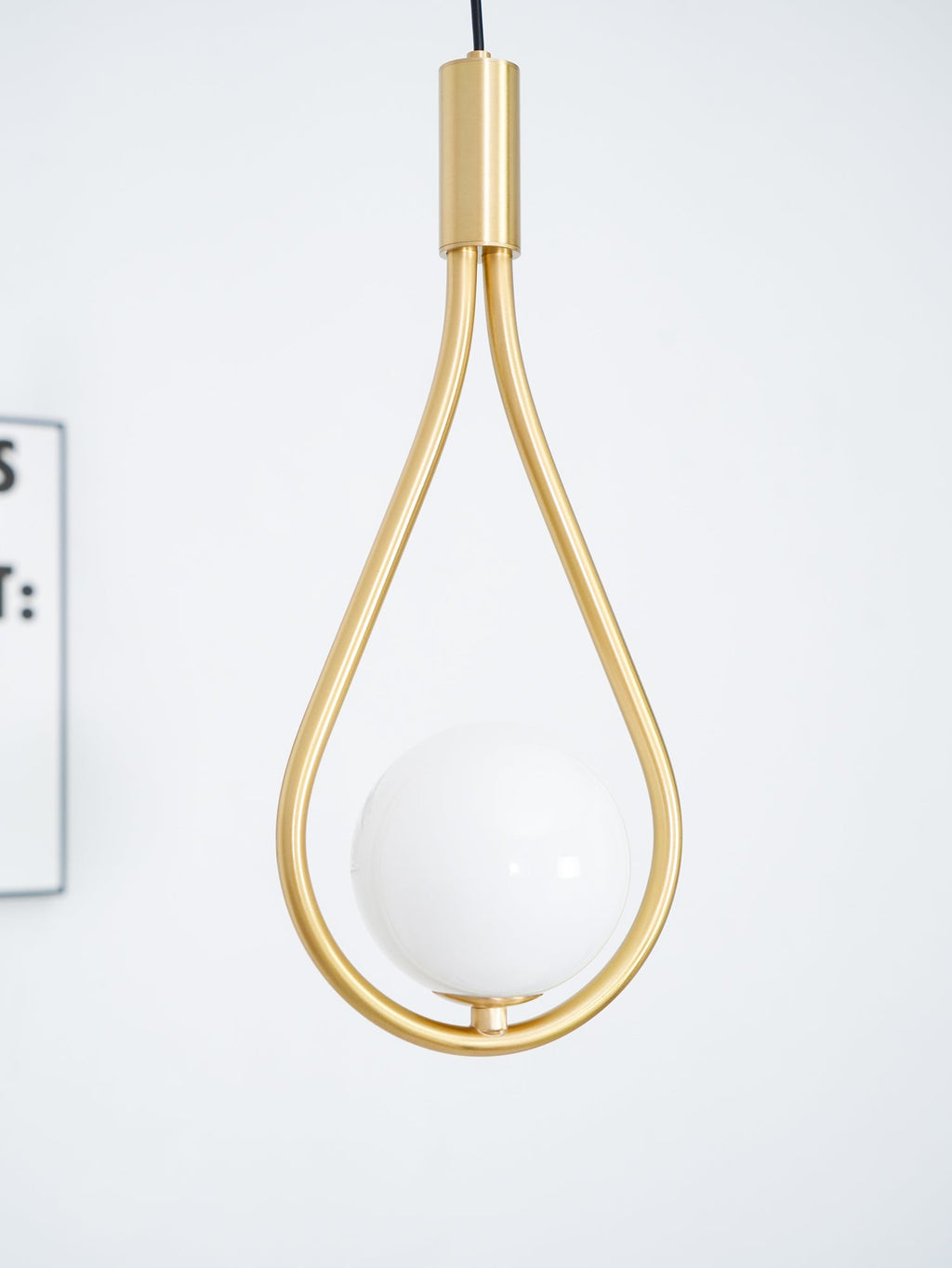 Droplet Lampe Pendante en Laiton Moderne - Neutralighting