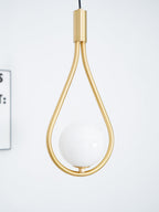 Droplet Lampe Pendante en Laiton Moderne - Neutralighting
