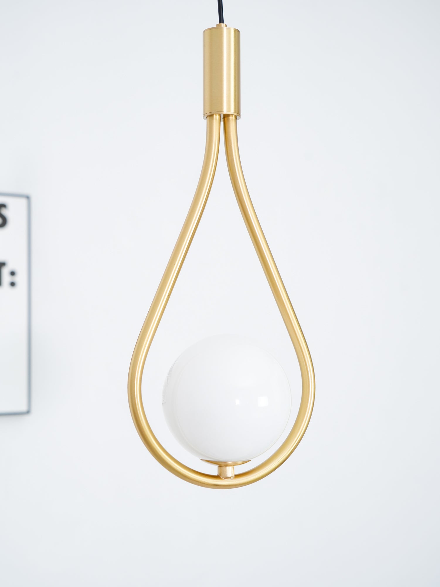 Droplet Lampe Pendante en Laiton Moderne - Neutralighting