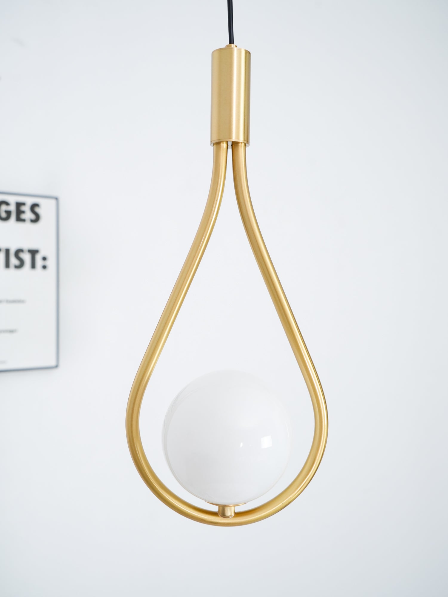Droplet Lampe Pendante en Laiton Moderne - Neutralighting