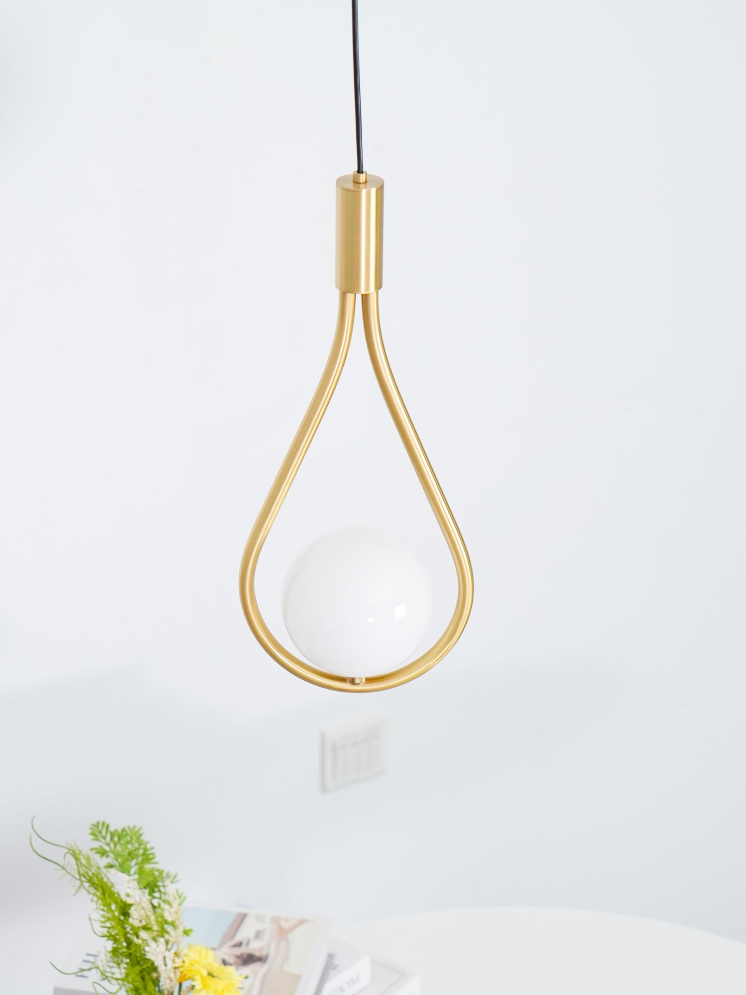 Droplet Lampe Pendante en Laiton Moderne - Neutralighting